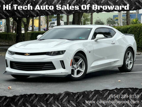 2017 Chevrolet Camaro for sale at Hi Tech Auto Sales Of Broward in Hollywood FL