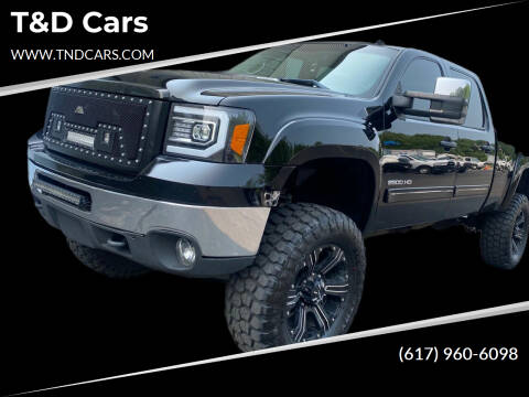 2013 GMC Sierra 2500HD for sale at T&D Cars in Holbrook MA