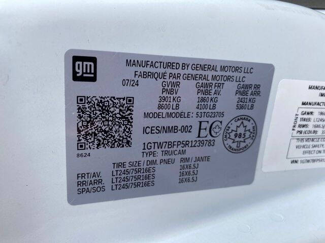 2024 GMC Savana 2500