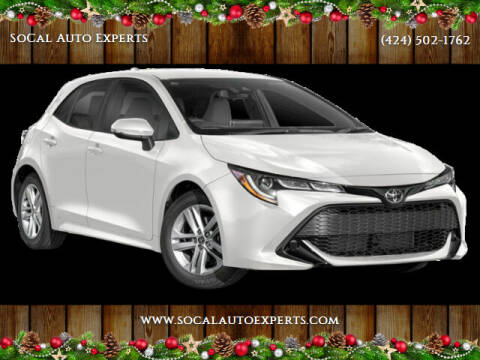 2022 Toyota Corolla Hatchback for sale at SoCal Auto Experts in Culver City CA
