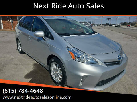 2013 Toyota Prius v for sale at Next Ride Auto Sales in Lebanon TN