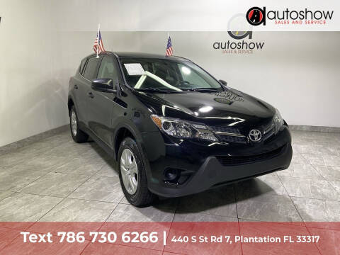 2015 Toyota RAV4 for sale at AUTOSHOW SALES & SERVICE in Plantation FL