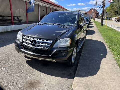 2010 Mercedes-Benz M-Class for sale at TRAIN STATION AUTO INC in Brownsville PA