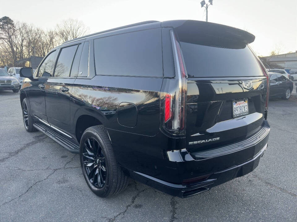 2021 Cadillac Escalade ESV for sale at FUTURE AUTO in CHARLOTTE, NC