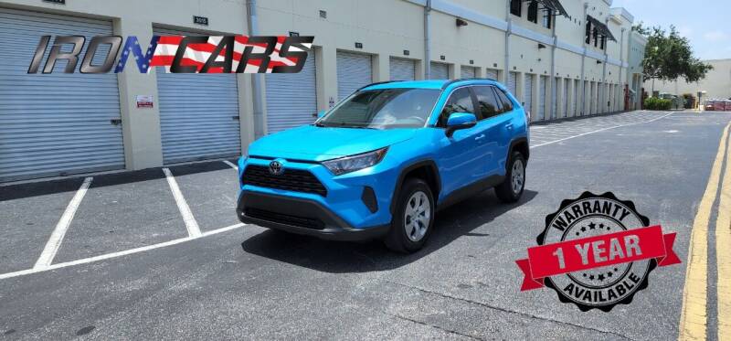 2020 Toyota RAV4 for sale at IRON CARS in Hollywood FL