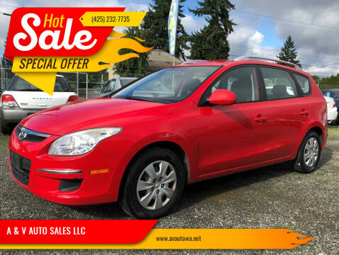 2011 Hyundai Elantra Touring for sale at A & V AUTO SALES LLC in Marysville WA
