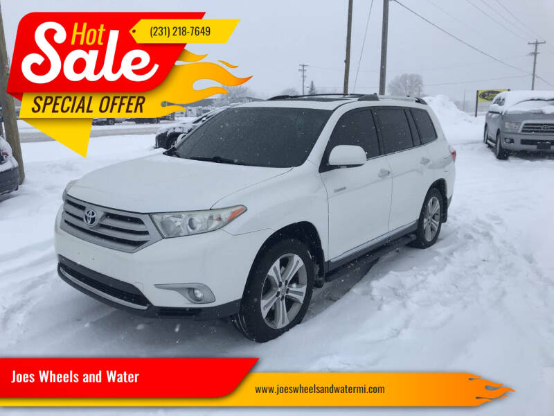 2013 Toyota Highlander for sale at Joes Wheels and Water in Traverse City MI