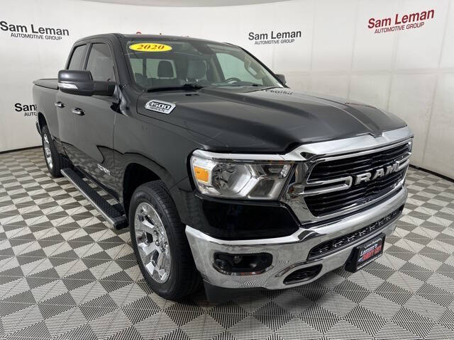 Used 2020 RAM Ram 1500 Pickup Big Horn/Lone Star with VIN 1C6RREBT1LN245888 for sale in Bloomington, IL