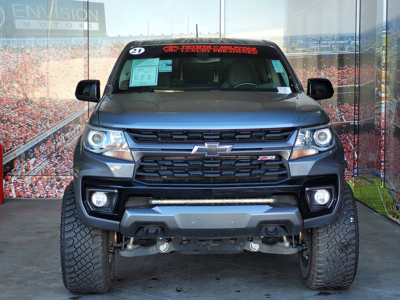 2021 Chevrolet Colorado for sale at Envision Toyota of Milpitas in Milpitas, CA