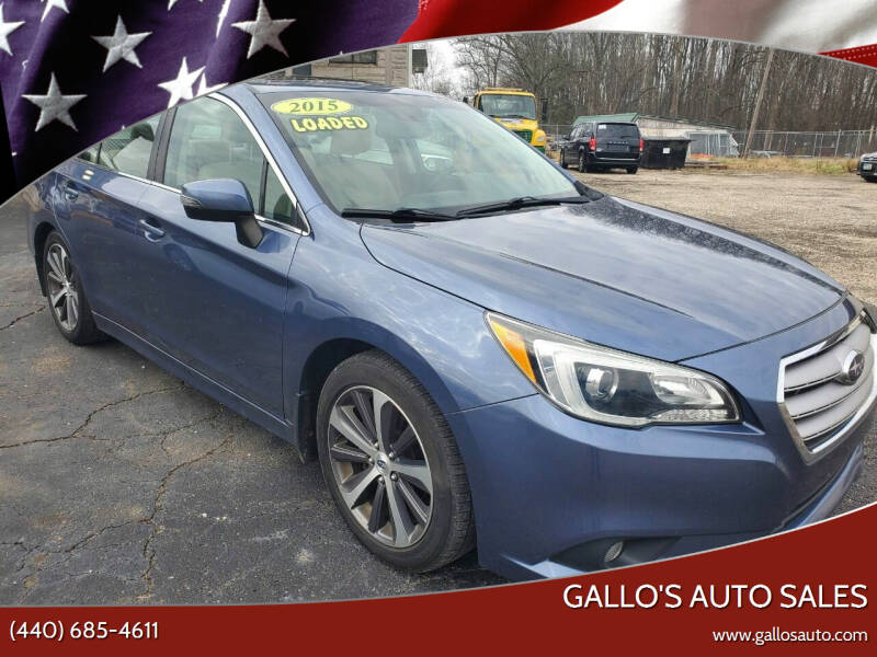 2015 Subaru Legacy for sale at Gallo's Auto Sales in North Bloomfield OH