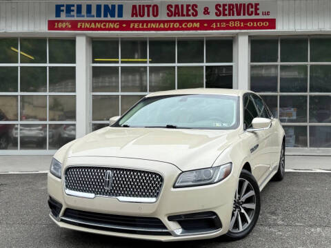 2018 Lincoln Continental Premiere