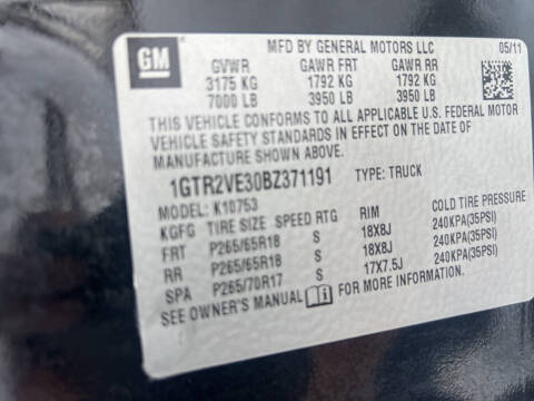 2011 GMC Sierra 1500 SLE