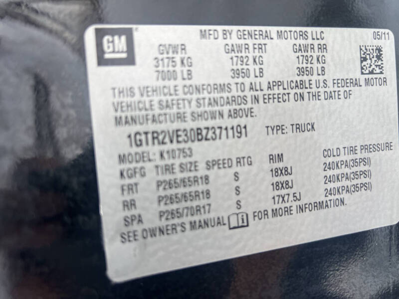 2011 GMC Sierra 1500 SLE