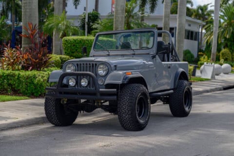 1982 Jeep CJ-7 for sale at EURO STABLE in Miami FL