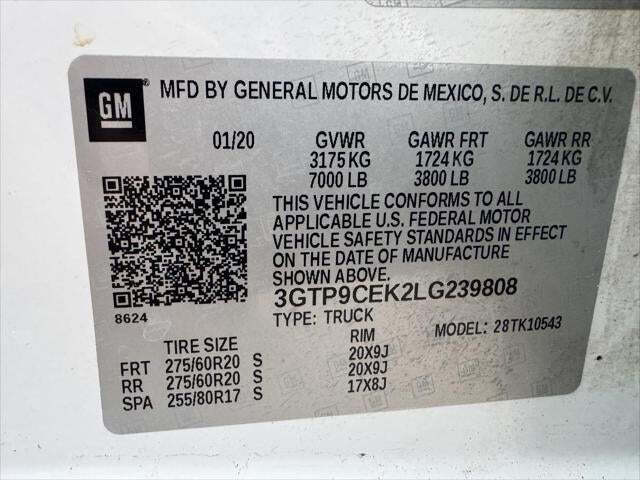 2020 GMC Sierra 1500