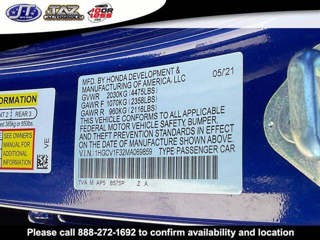 2021 Honda Accord Sport