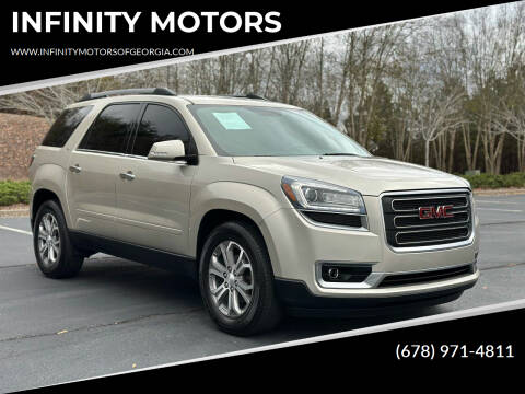 2015 GMC Acadia for sale at INFINITY MOTORS in Gainesville GA
