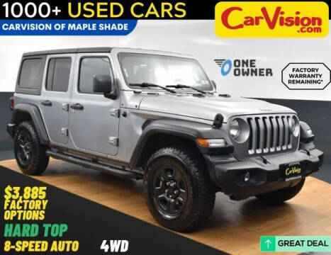 2018 Jeep Wrangler Unlimited for sale at Car Vision of Trooper in Norristown PA