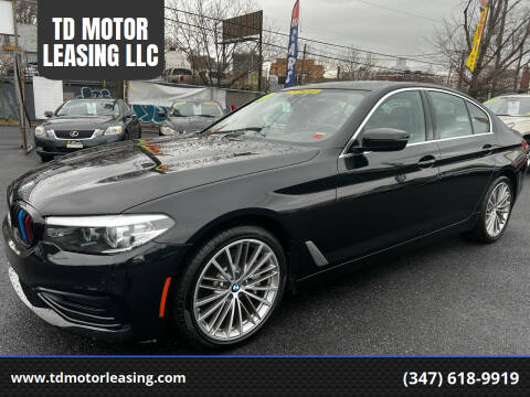 2019 BMW 5 Series for sale at TD MOTOR LEASING LLC in Staten Island NY