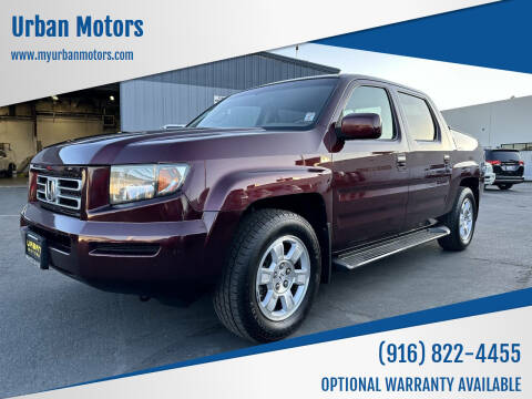 2008 Honda Ridgeline for sale at Urban Motors in Sacramento CA