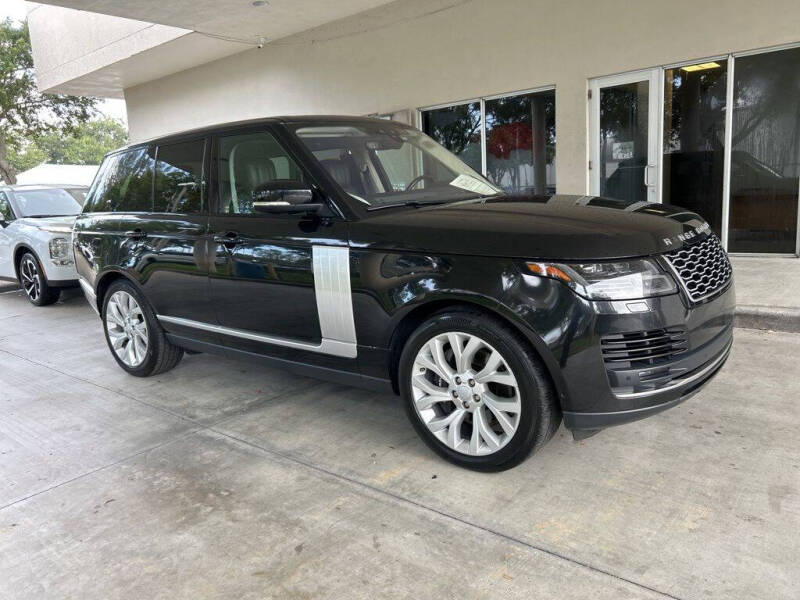 Used 2021 Land Rover Range Rover HSE Wesminster with VIN SALGS2RUXMA429620 for sale in Davie, FL