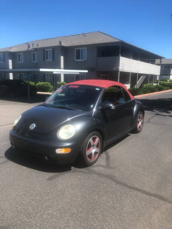 2005 Volkswagen New Beetle Convertible for sale at Viking Motors in Medford OR