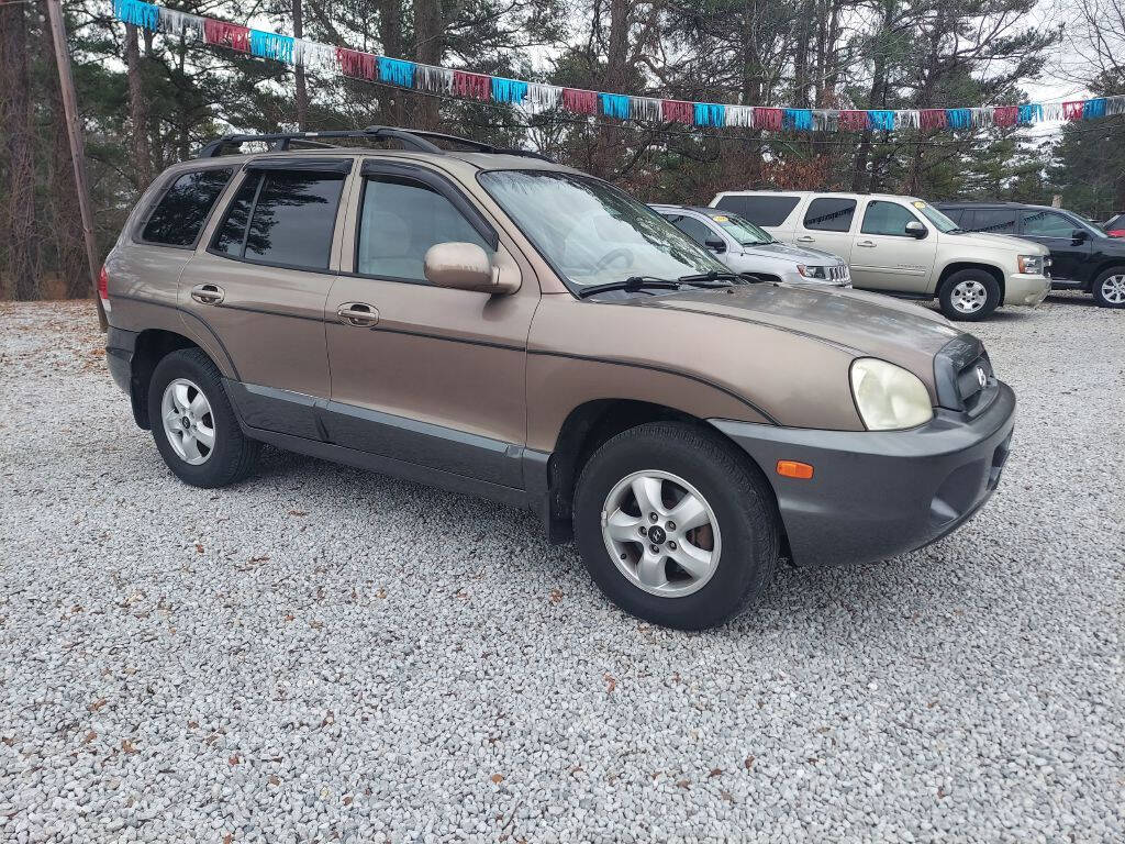 2005 Hyundai SANTA FE for sale at Victory Auto Sales LLC in Mooreville, MS