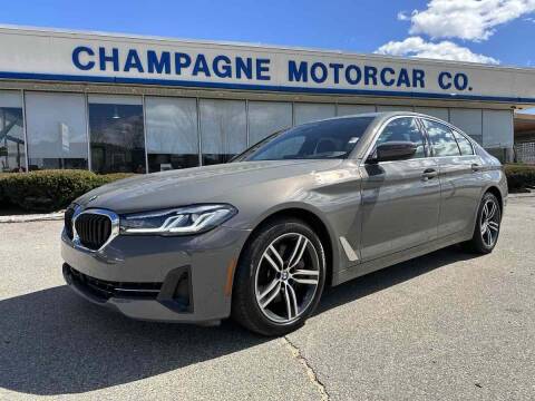 2021 BMW 5 Series for sale at Champagne Motor Car Company in Willimantic CT