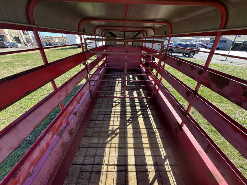1901 Stock Trailer Gooseneck