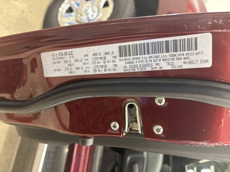 2018 RAM 3500 Tradesman