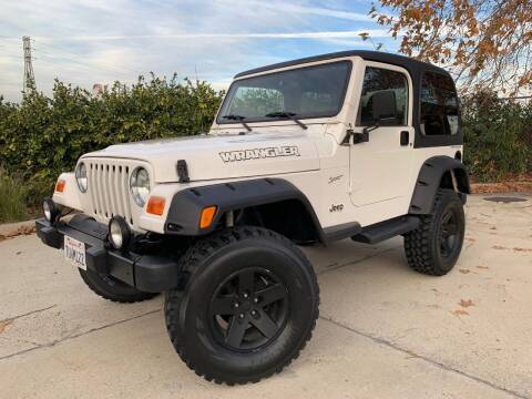 2002 Jeep Wrangler for sale at Auto Hub, Inc. in Anaheim CA