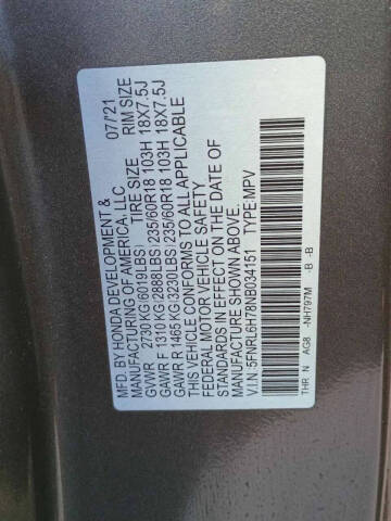 2022 Honda Odyssey EX-L