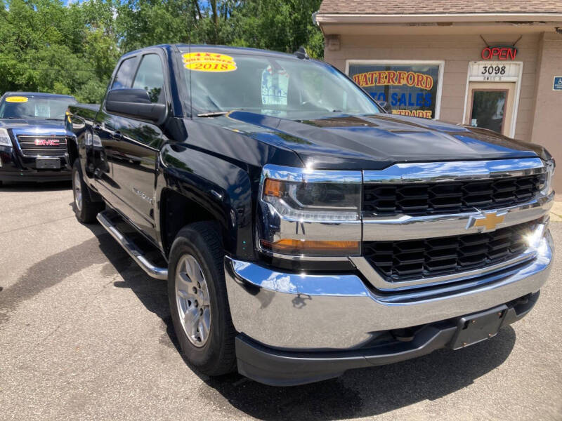 2018 Chevrolet Silverado 1500 for sale at Waterford Auto Sales in Waterford MI