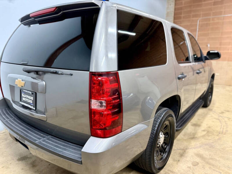 2012 Chevrolet Tahoe Police