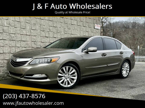 2014 Acura RLX for sale at J & F Auto Wholesalers in Waterbury CT