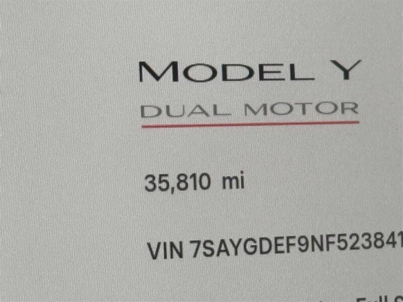 2022 Tesla Model Y Performance