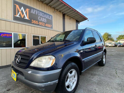 1999 Mercedes-Benz M-Class for sale at M & A Affordable Cars in Vancouver WA