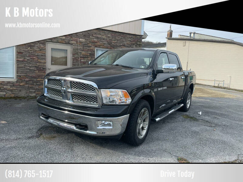 2011 RAM 1500 for sale at K B Motors in Clearfield PA