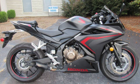 2019 Honda CBR500 for sale at Blue Ridge Riders in Granite Falls NC