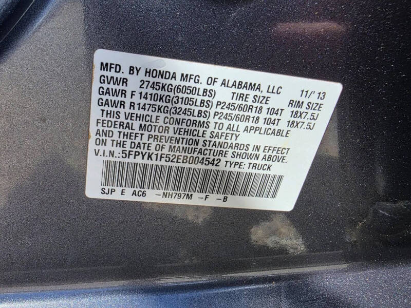 2014 Honda Ridgeline