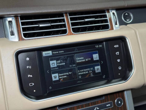 2016 Land Rover Range Rover HSE