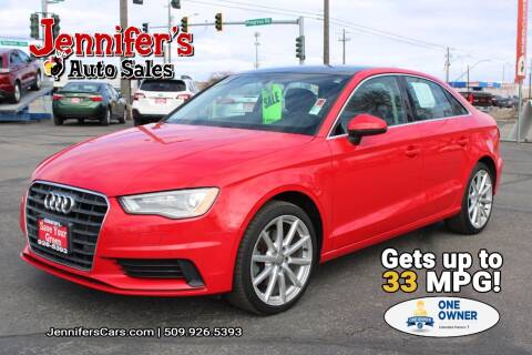 2015 Audi A3 for sale at Jennifer's Auto Sales in Spokane Valley WA