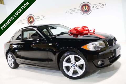 2013 BMW 1 Series for sale at Unlimited Motors in Fishers IN