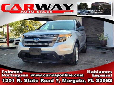 2014 Ford Explorer for sale at CARWAY Auto Sales in Margate FL