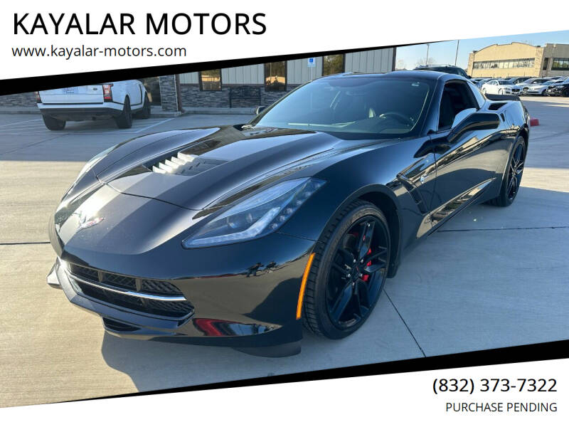 2015 Chevrolet Corvette for sale at KAYALAR MOTORS in Houston TX