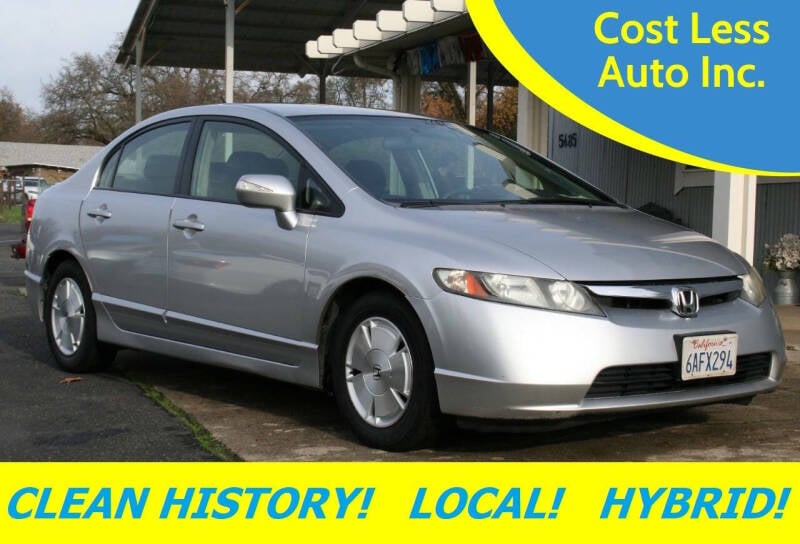 2007 Honda Civic for sale at Cost Less Auto Inc. in Rocklin CA