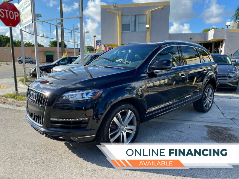 2013 Audi Q7 for sale at Global Auto Sales USA in Miami FL