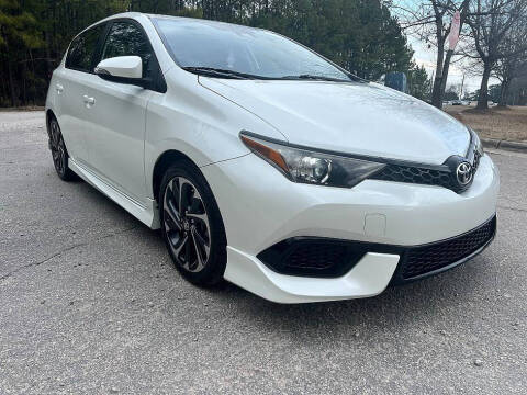 2017 Toyota Corolla iM for sale at Drive 1 Auto Sales in Wake Forest NC