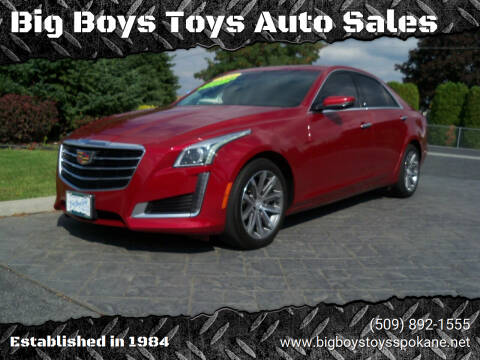 2016 Cadillac CTS for sale at Big Boys Toys Auto Sales in Spokane Valley WA