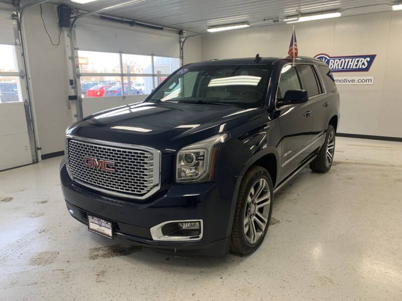 2017 GMC Yukon for sale at Brown Brothers Automotive Sales And Service LLC in Hudson Falls NY